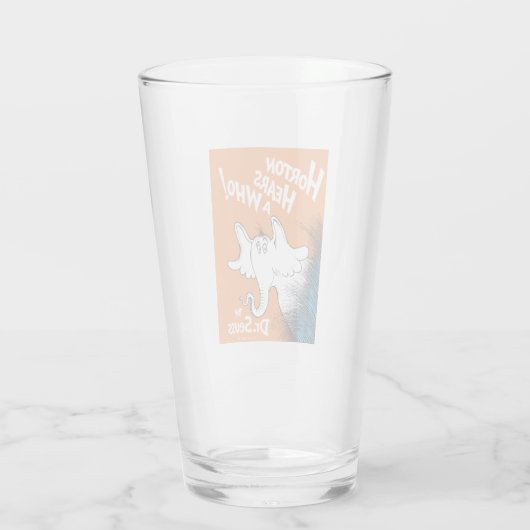 Dr. Seuss | Horton Hears A Who the Book Glas (Achterkant)