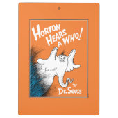 Dr. Seuss | Horton Hears A Who the Book Klembord (Achterkant)