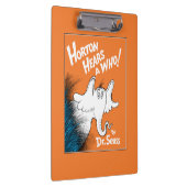 Dr. Seuss | Horton Hears A Who the Book Klembord (Rechts)