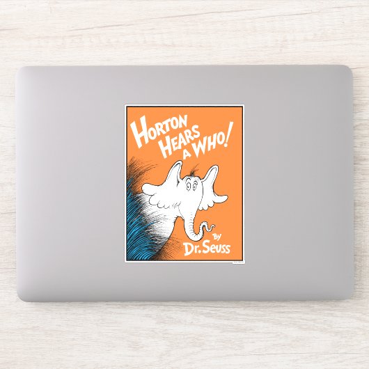 Dr. Seuss | Horton Hears A Who the Book Sticker (Computer)