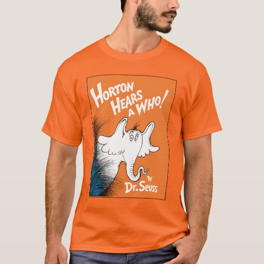 Dr. Seuss | Horton Hears A Who the Book T-shirt (Voorkant)