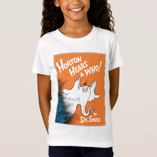 Dr. Seuss | Horton Hears A Who the Book T-shirt (Voorkant)