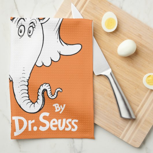 Dr. Seuss | Horton Hears A Who the Book Theedoek (Quarter Fold)