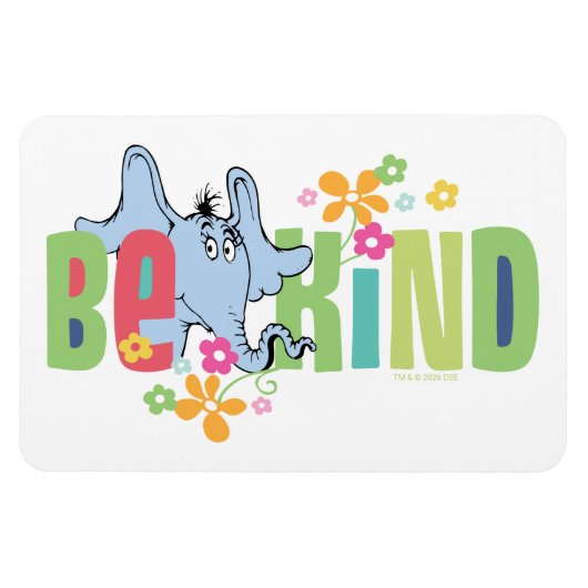 Dr. Seuss Horton Hears A Who | Wees aardig Magneet (Horizontaal)