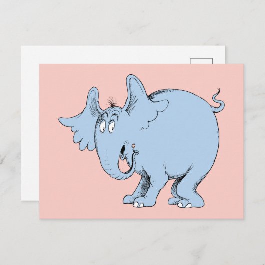 Dr. Seuss | Horton Hears Briefkaart (Voorkant / Achterkant)