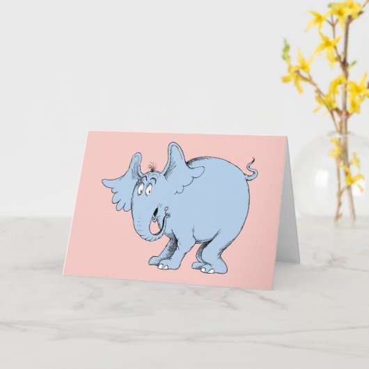Dr. Seuss | Horton Hears Kaart (Gele Bloem)