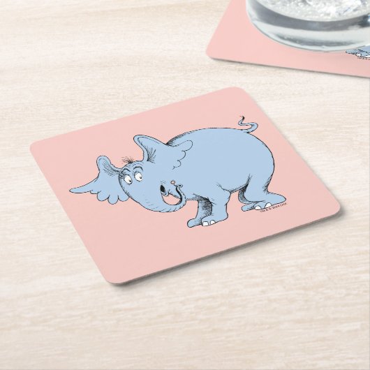 Dr. Seuss | Horton Hears Kartonnen Onderzetters (Schuin)