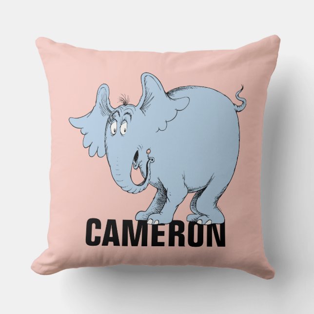 Dr. Seuss | Horton Hears Kussen (Voorkant)