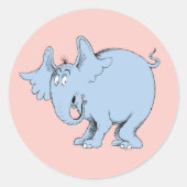 Dr. Seuss | Horton Hears Ronde Sticker (Voorkant)