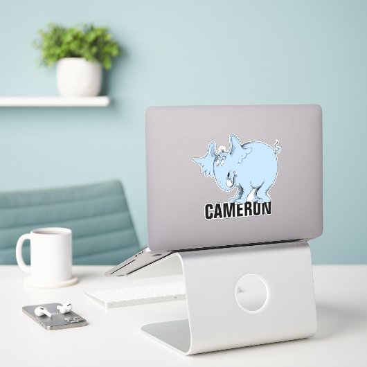 Dr. Seuss | Horton Hears Sticker (Laptop op bureau)