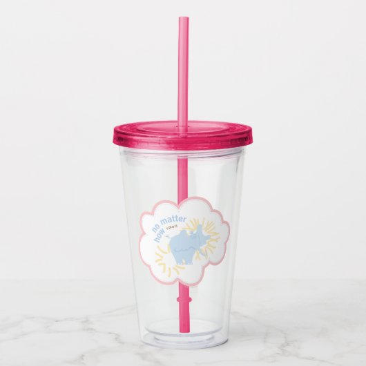 Dr. Seuss Horton | Hoe klein dan ook Acryl Drinkbeker (Voorkant)