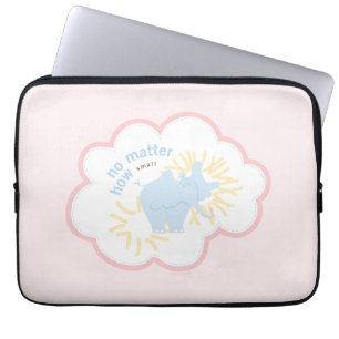 Dr. Seuss Horton Hoe klein dan ook Laptop Sleeve