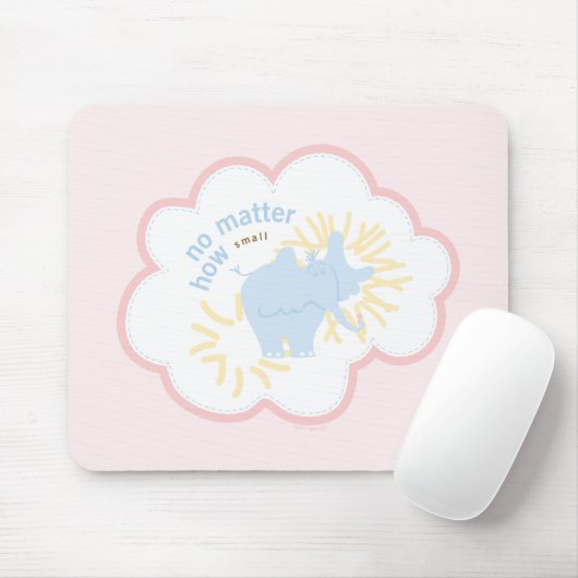 Dr. Seuss Horton | Hoe Klein Dan Ook Muismat (Met muis)