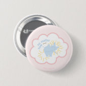 Dr. Seuss Horton | Hoe Klein Ook Maar Ronde Button 5,7 Cm (Voorkant /achterkant)