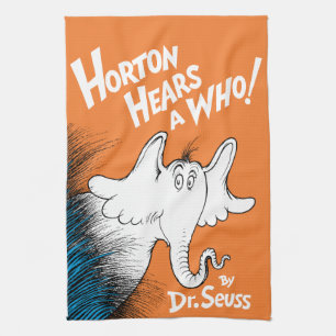 Dr. Seuss   Horton hoort een Wie! het Boek Theedoek
