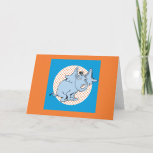 Dr. Seuss Horton Hoort Een Wie Oranje Stippen Kaart
