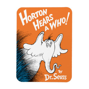 Dr. Seuss Horton hoort een Wieuw het boek Magneet