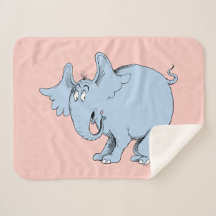 Dr. Seuss Horton hoort Wie Sherpa Deken