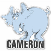 Dr. Seuss | Horton hoort Wie Sticker (Voorkant)