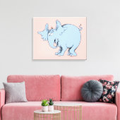 Dr. Seuss | Horton hoort Wiezen Canvas Afdruk (Insitu (Woonkamer))