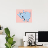 Dr. Seuss | Horton hoort Wiezen Poster (Thuiskantoor)