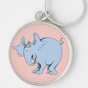 Dr. Seuss Horton hoort Wiezen Sleutelhanger