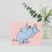 Dr. Seuss | Horton Side Look Briefkaart (Staand voorkant)