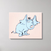 Dr. Seuss | Horton Side Look Canvas Afdruk (Voorkant)