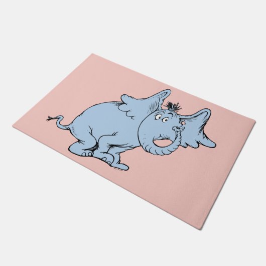 Dr. Seuss | Horton Side Look Deurmat (Schuin)