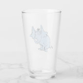 Dr. Seuss | Horton Side Look Glas (Achterkant)