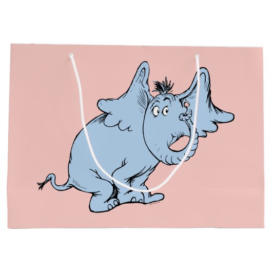 Dr. Seuss | Horton Side Look Groot Cadeauzakje (Achterkant)
