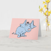 Dr. Seuss | Horton Side Look Kaart (Gele Bloem)