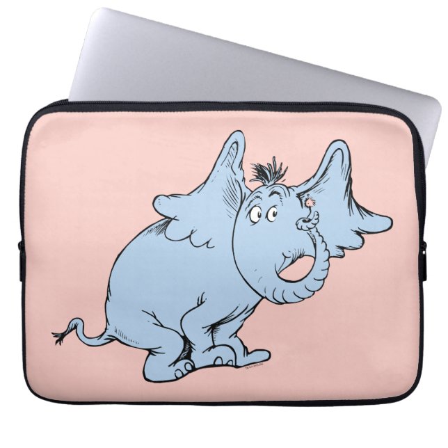 Dr. Seuss | Horton Side Look Laptop Sleeve (Voorkant)