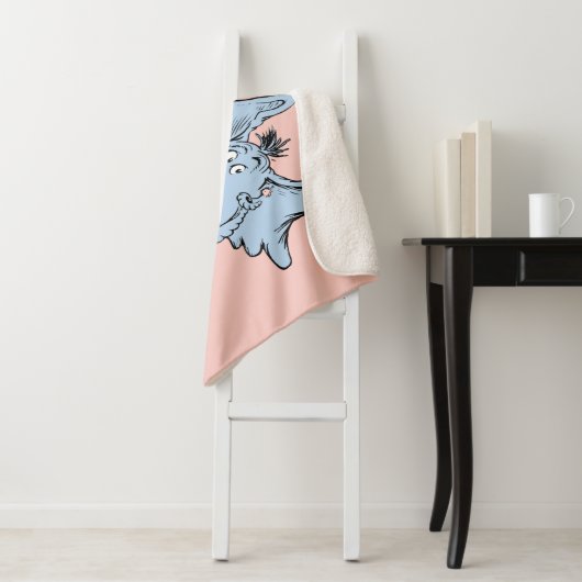 Dr. Seuss | Horton Side Look Sherpa Deken (In situ)