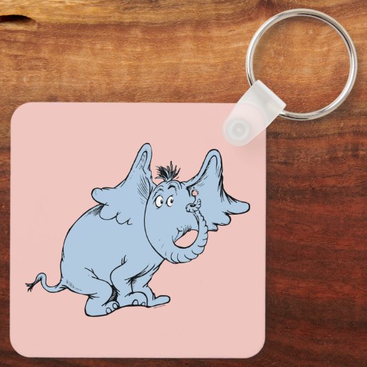 Dr. Seuss | Horton Side Look Sleutelhanger (Achterkant)