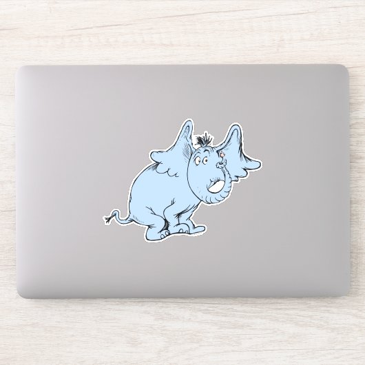 Dr. Seuss | Horton Side Look Sticker (Computer)