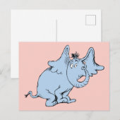 Dr. Seuss | Horton Zijaanzicht Briefkaart (Voorkant / Achterkant)