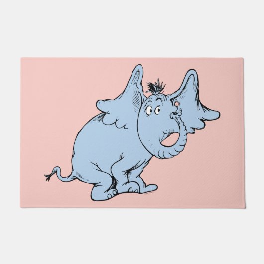 Dr. Seuss | Horton Zijaanzicht Deurmat (Voorkant)