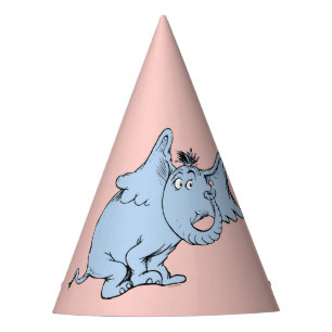 Dr. Seuss   Horton Zijaanzicht Feesthoedjes