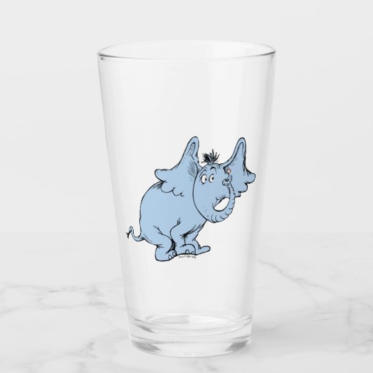 Dr. Seuss | Horton Zijaanzicht Glas (Voorkant)