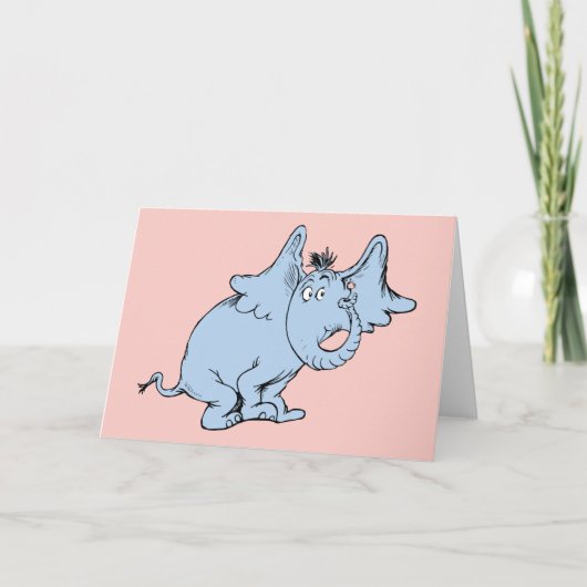 Dr. Seuss | Horton Zijaanzicht Kaart (Voorkant)