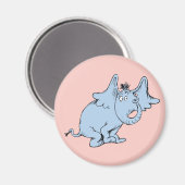 Dr. Seuss | Horton Zijaanzicht Magneet (Voorkant / Achterkant)