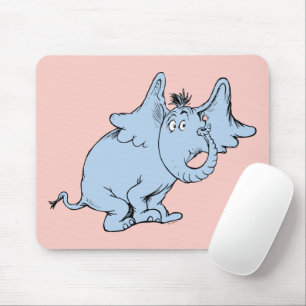 Dr. Seuss Horton Zijaanzicht Muismat