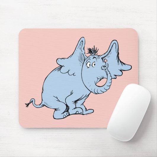 Dr. Seuss | Horton Zijaanzicht Muismat (Met muis)