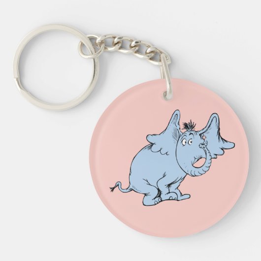 Dr. Seuss | Horton Zijaanzicht Sleutelhanger (Voorkant)