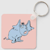 Dr. Seuss | Horton Zijaanzicht Sleutelhanger (Achterkant)
