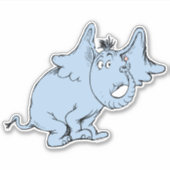 Dr. Seuss | Horton Zijaanzicht Sticker (Voorkant)