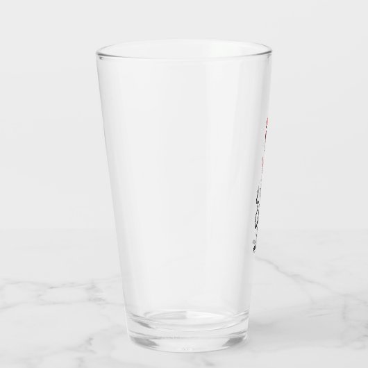 Dr. Seuss I Cat in het Pet Staande Tall Glas (Rechts)