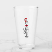 Dr. Seuss I Cat in het Pet Staande Tall Glas (Voorkant)
