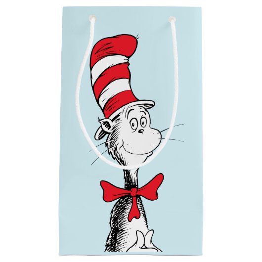 Dr. Seuss I Cat in het Pet Staande Tall Klein Cadeauzakje (Voorkant)